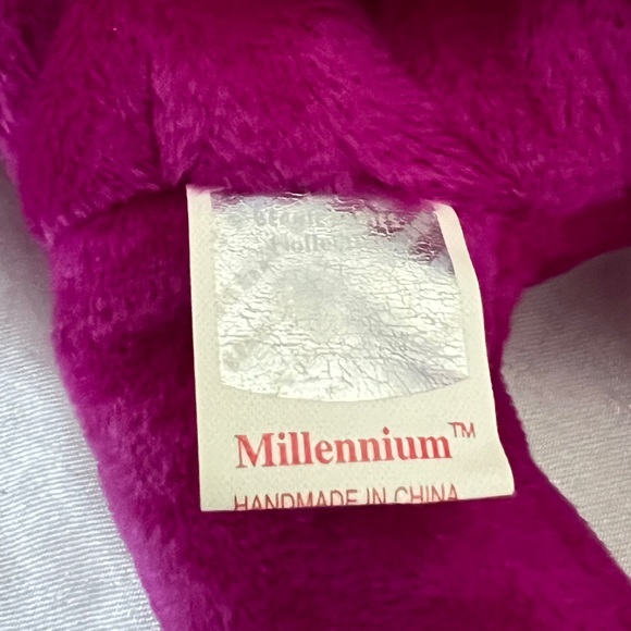 Millennium Bear - Beanie Baby with Original Tags - Picture 4 of 4